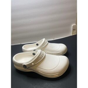 Crocs Specialist II Clogs White Unisex Shoes Mens 7 Womens 9